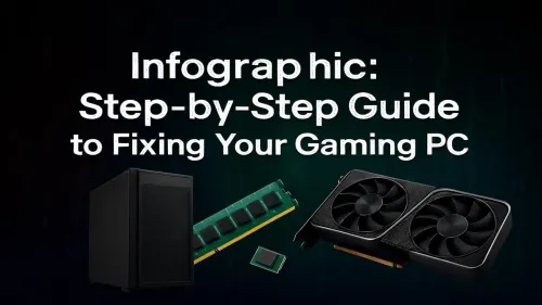 Gaming PC Troubleshooting: An Easy Step-by-Step Infographic