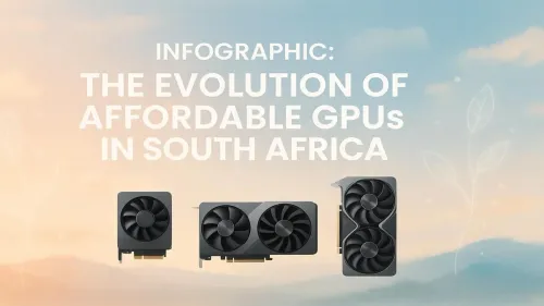 Affordable GPUs South Africa: An Infographic on Their Evolution