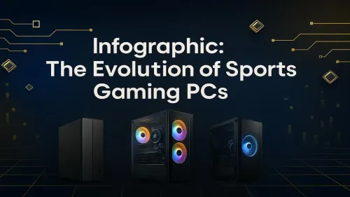 Sports Gaming PC Evolution: A Visual History Infographic