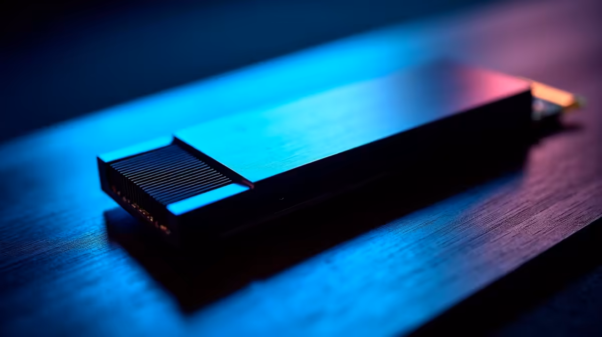 Checks for input lag on Gen 5 NVMe SSD