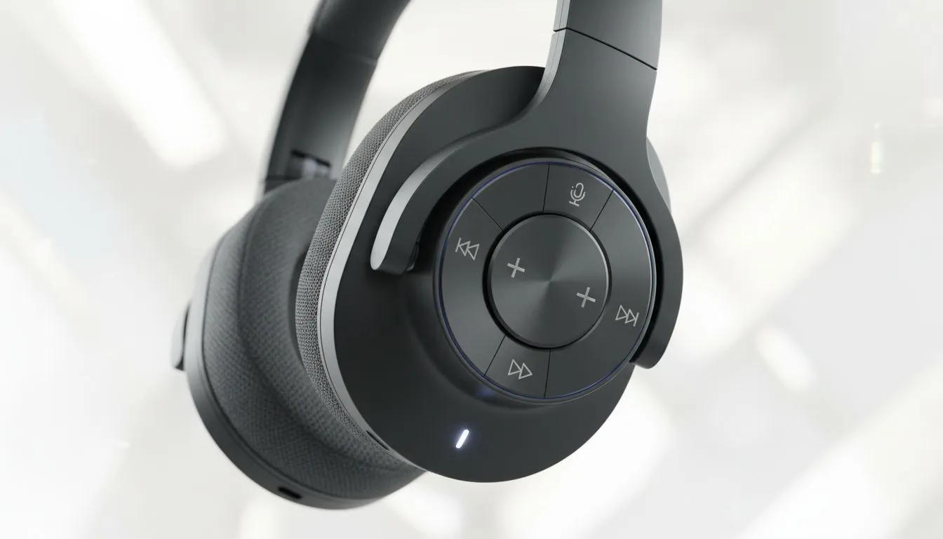 Integrated Controls: Volume, Mute, Skip