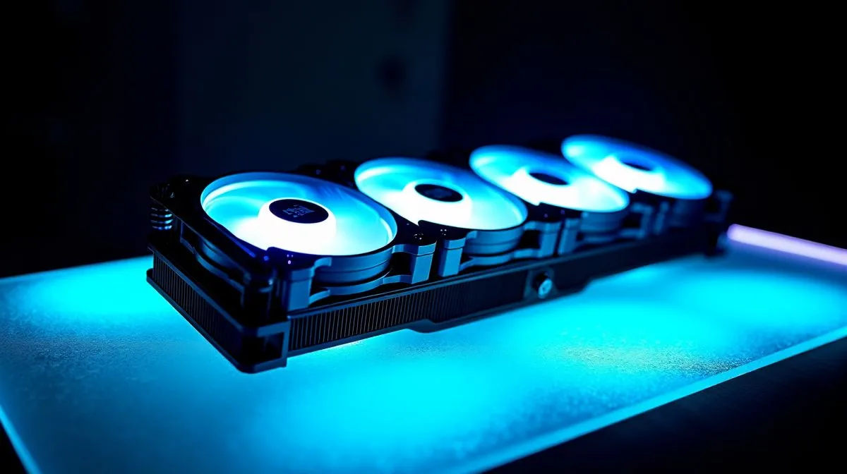 Which radiator fan design cools better?