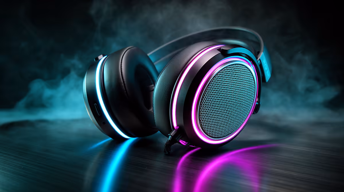 8-Mode RGB Audio Gear Setup