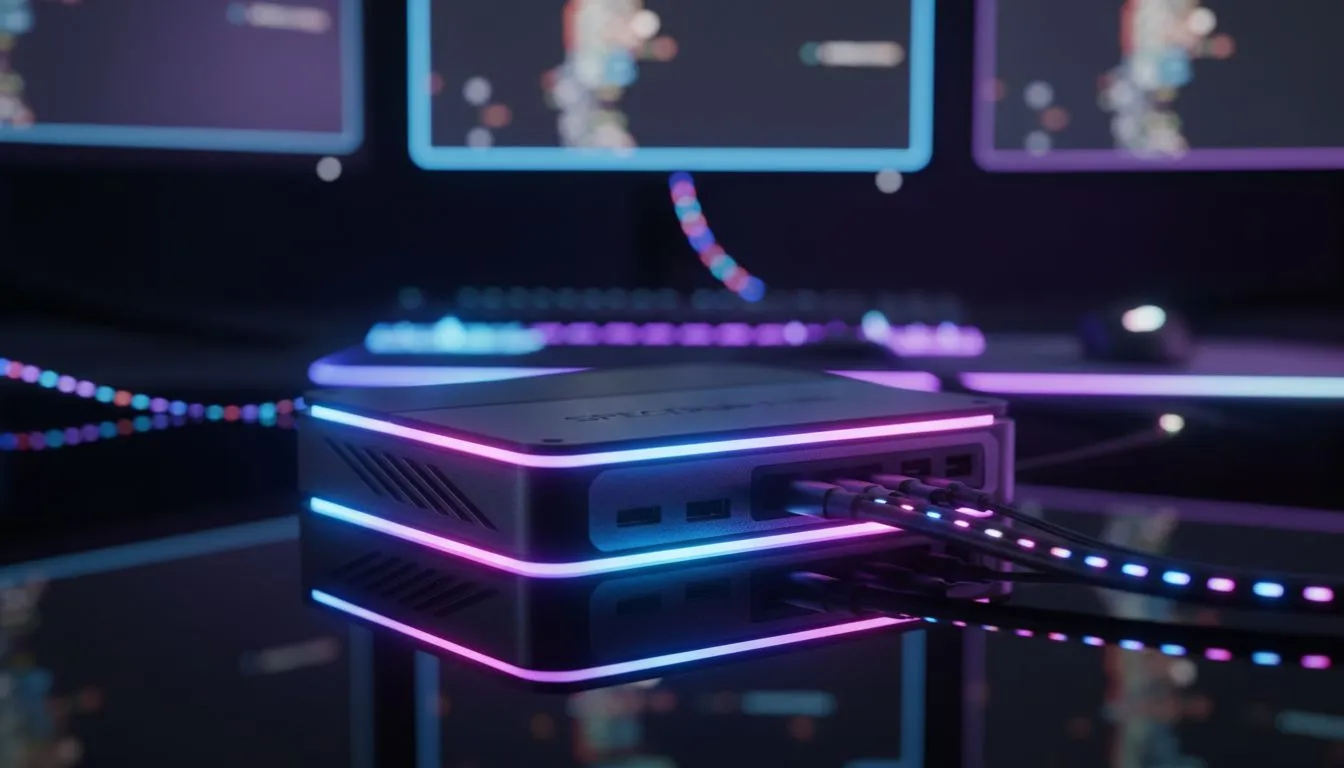 RGB desk lighting: setup essentials