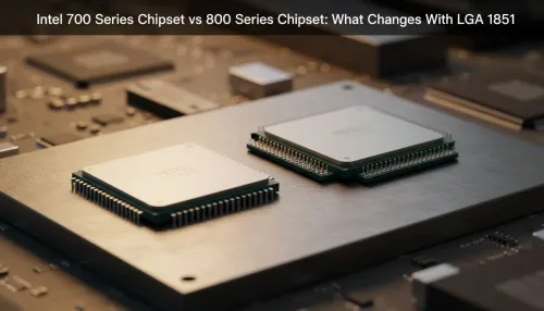 LGA 1851 chipset differences: Intel 700 vs 800 Series