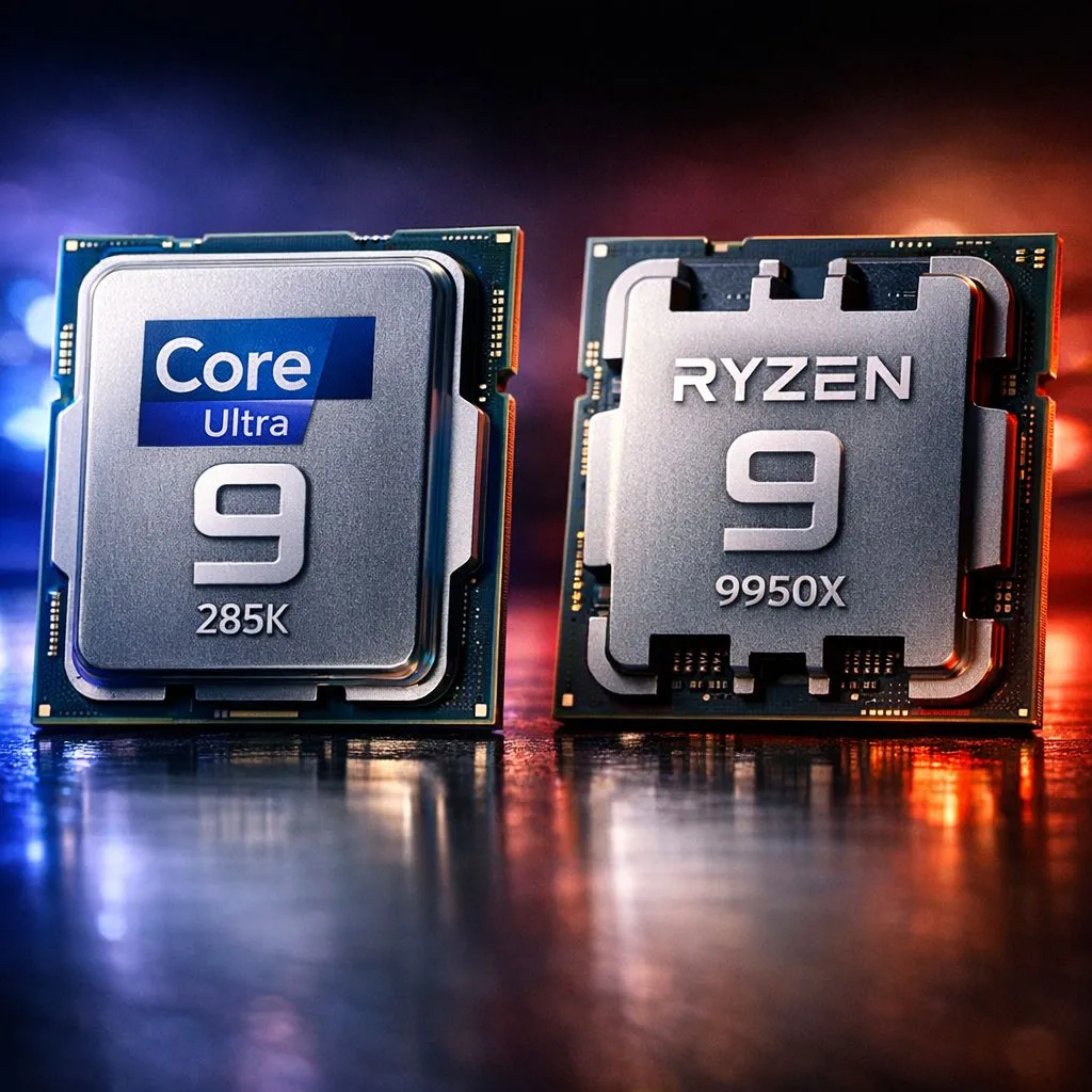 Ultra 9 285K vs Ryzen 9 9950X - Quick Verdict