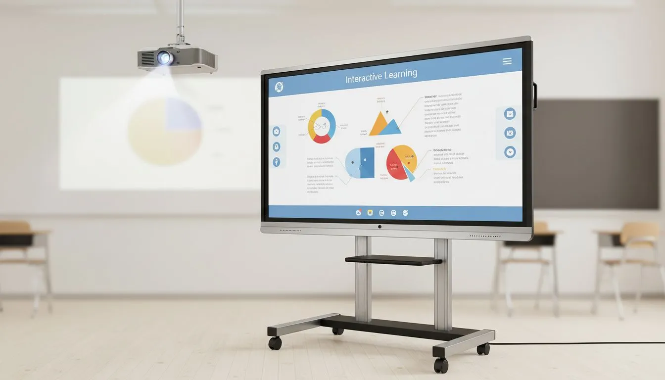 Interactive Displays vs Projectors