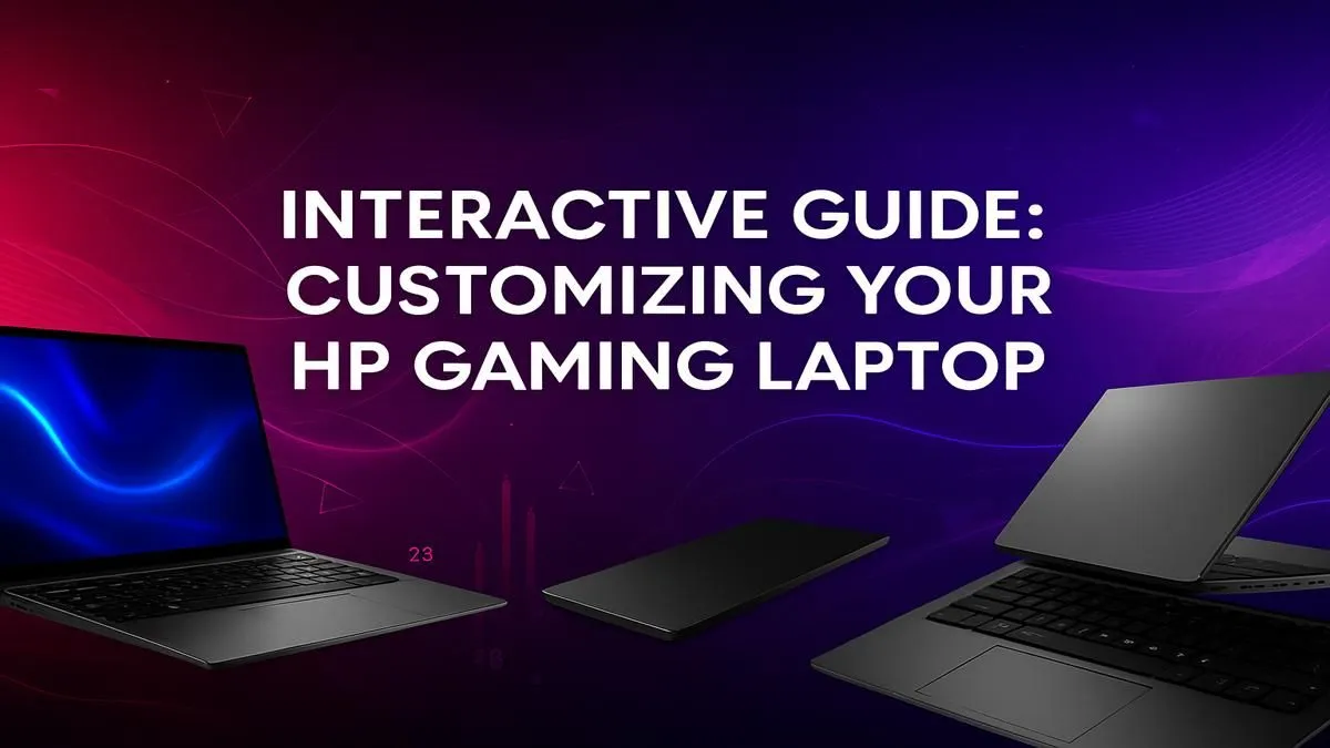 HP Laptop Customization Guide