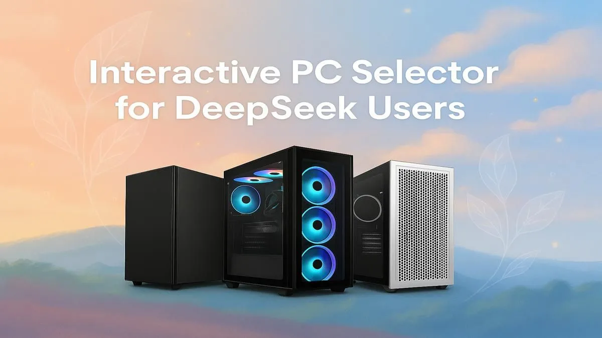 Your Interactive AI PC Selector