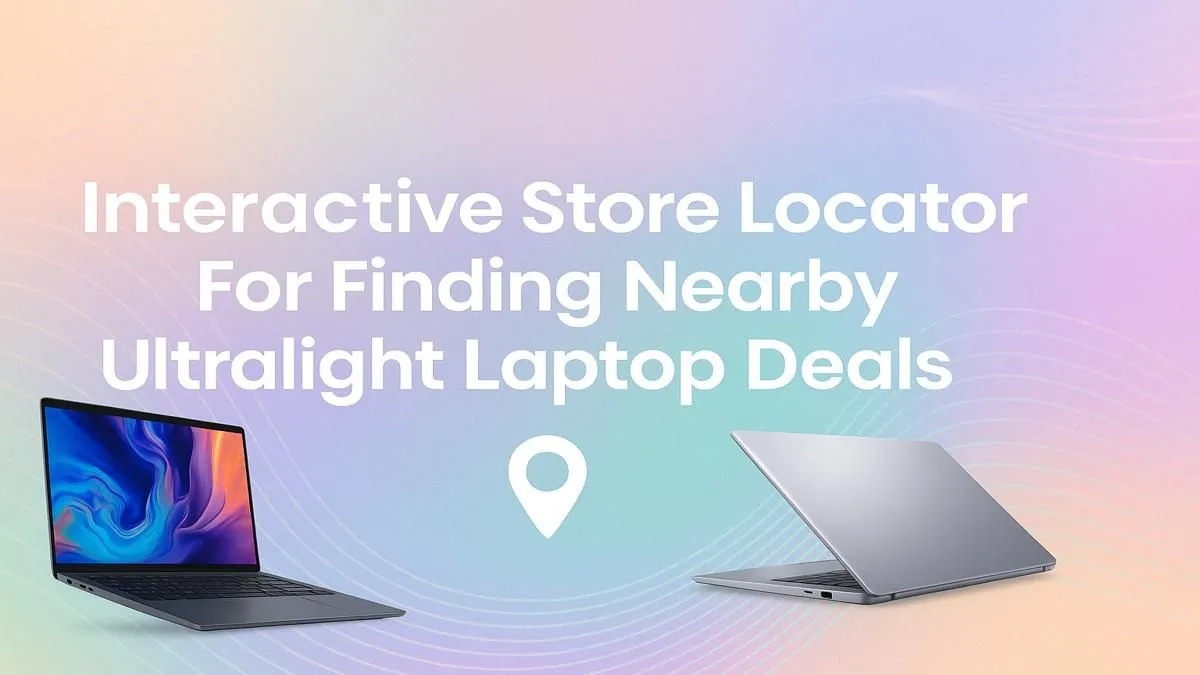Locate Local Ultralight Laptop Deals
