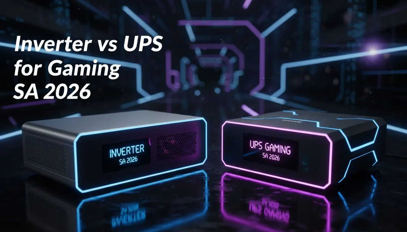 Inverter vs UPS for Gaming - SA 2026