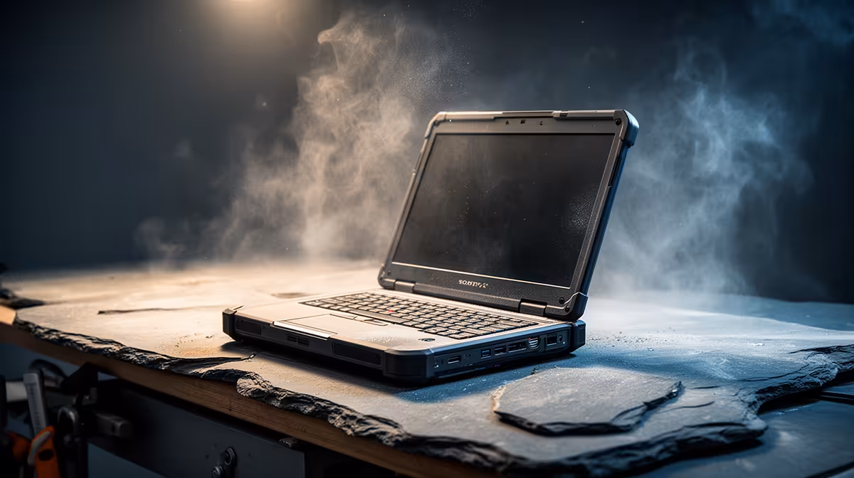 IP54 Dust Test for Rugged Laptops