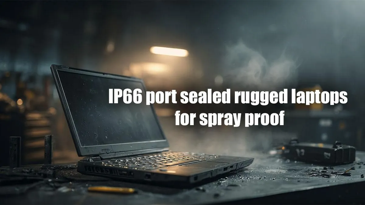 Rugged Laptops With IP66 Sealed Ports
