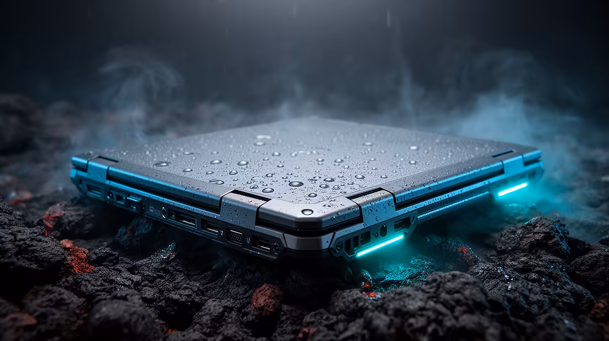 Rugged Laptops With IP66 Sealed Ports