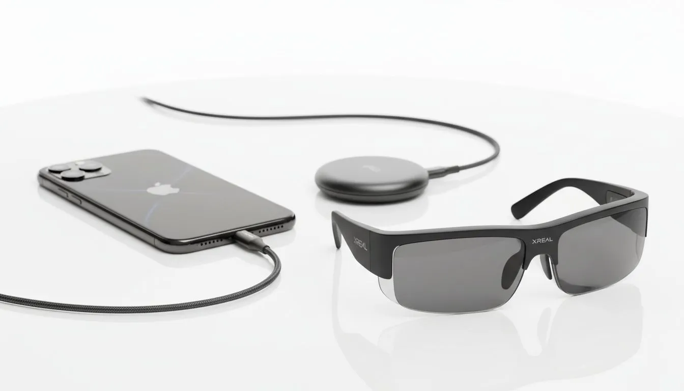 Mobile cinema with XREAL + iPhone 15