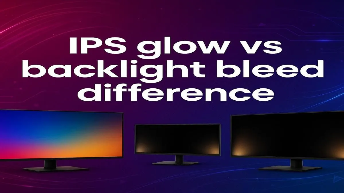 IPS Glow vs Backlight Bleed Breakdown