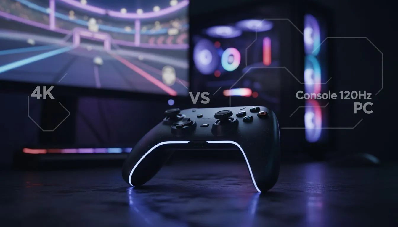 Console vs PC: 4K 120Hz for Rocket League