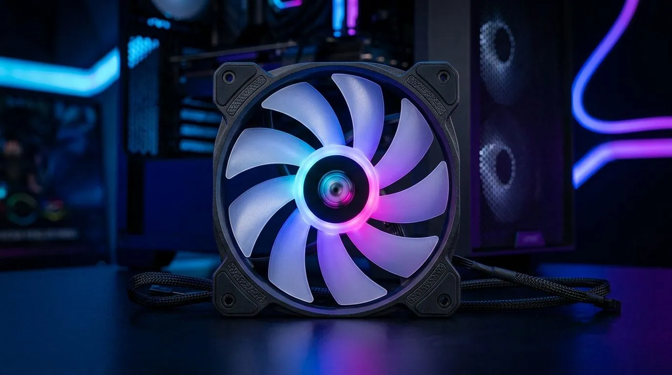 140mm vs 120mm airflow and noise control
