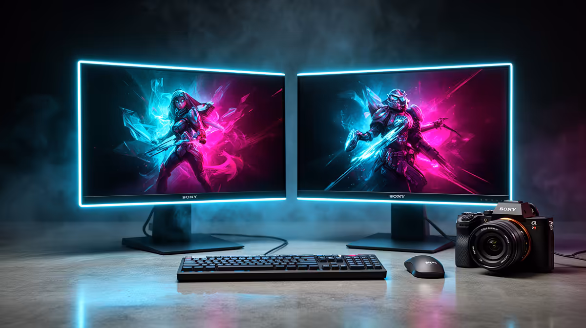 165Hz Monitor Enough for a Tidy Two-screen Desk in South