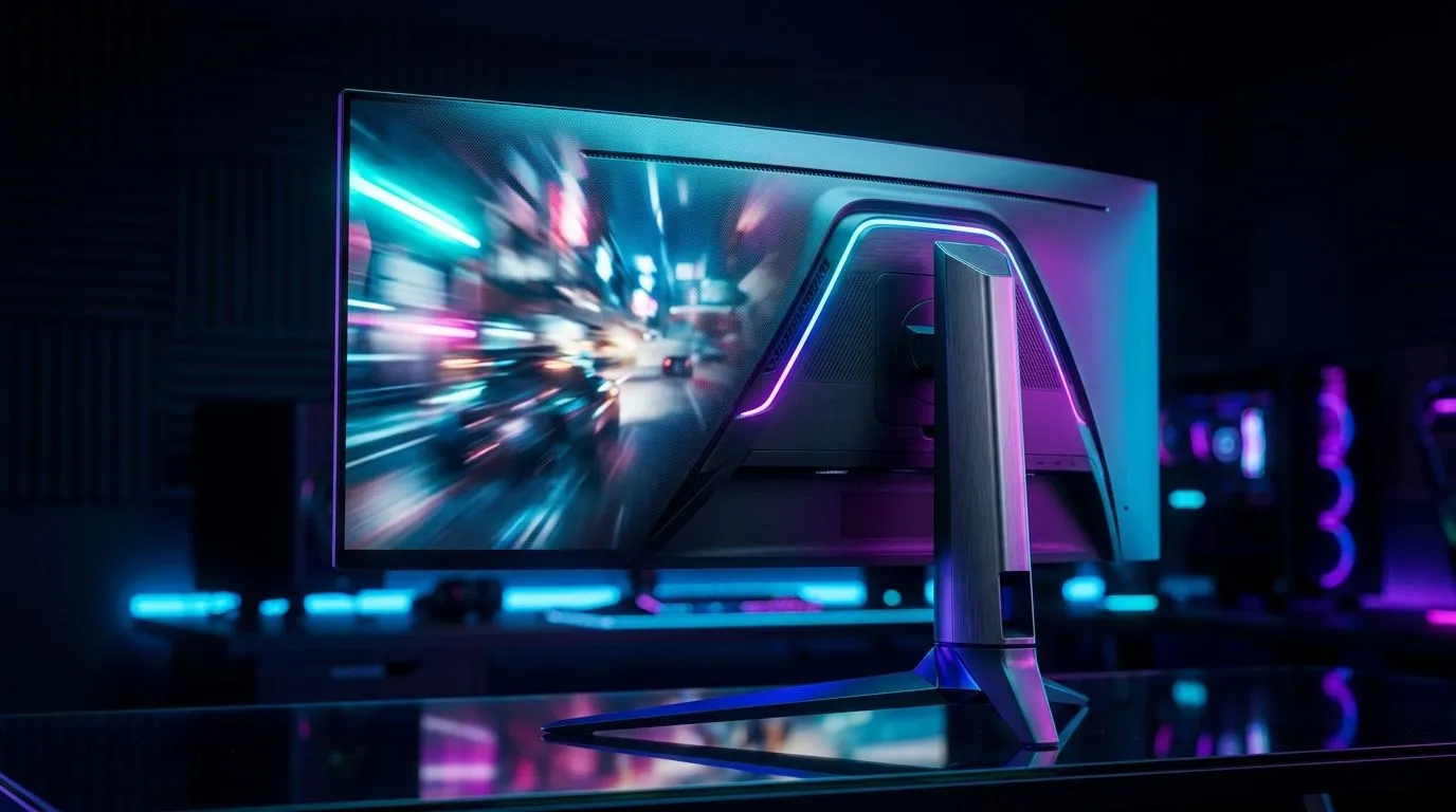 What 1ms really means on large curved monitors