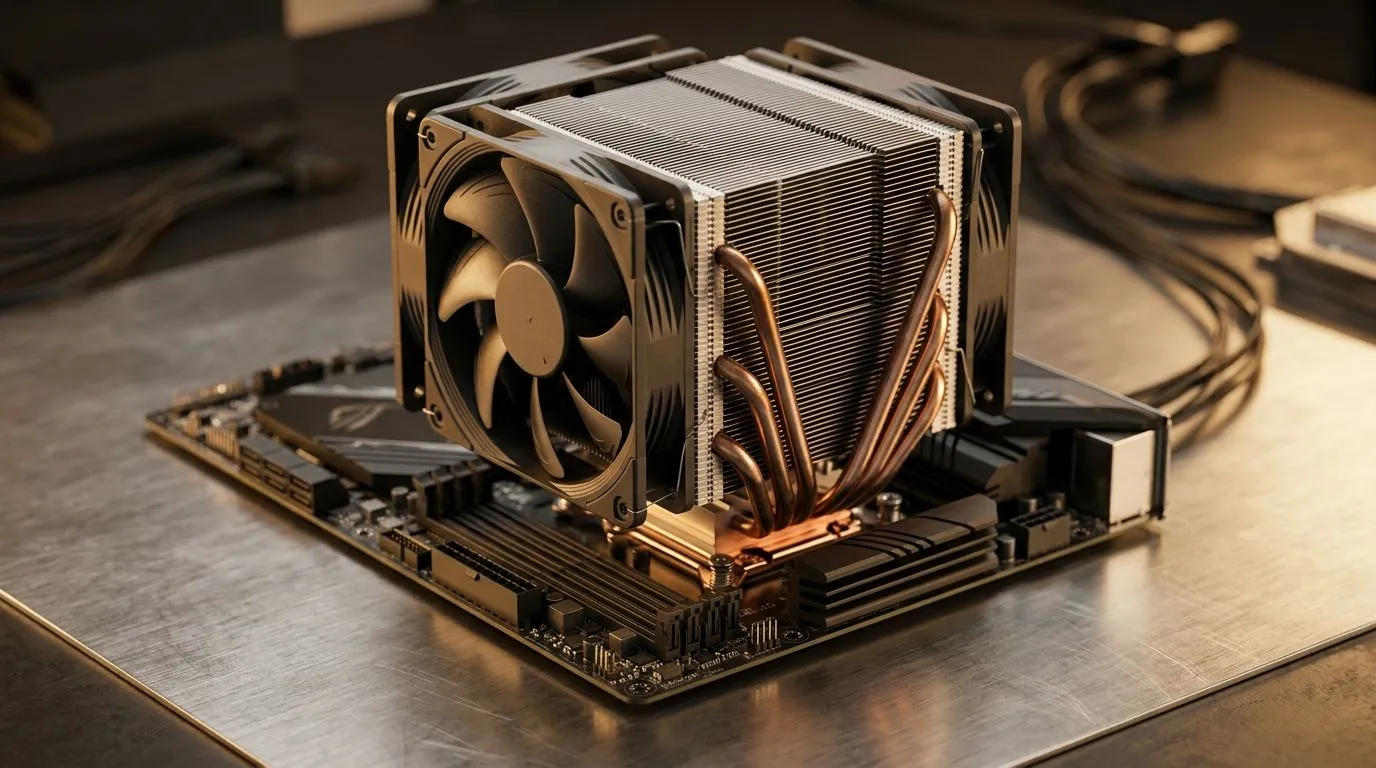 245W air cooling under full load: what to expect