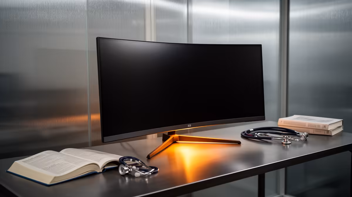 32-inch Monitor the Right Choice for a Medical Student