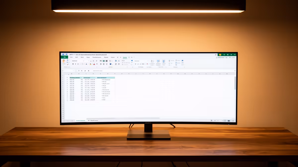 4K Monitor Enough for Spreadsheet-heavy Work in South