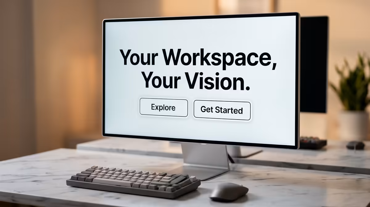 Clean Windows Install Worth It for a Tidy Minimalist Desk