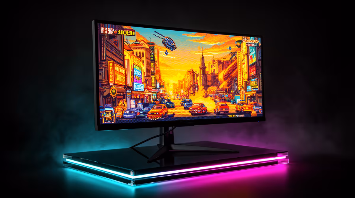 Colour-accurate Monitor Enough for Emulating Older