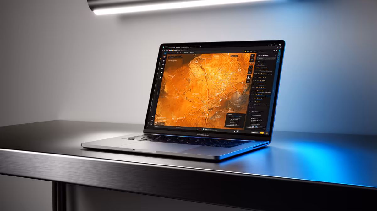 Creator Laptop Enough for QGIS and Mapping in South Africa