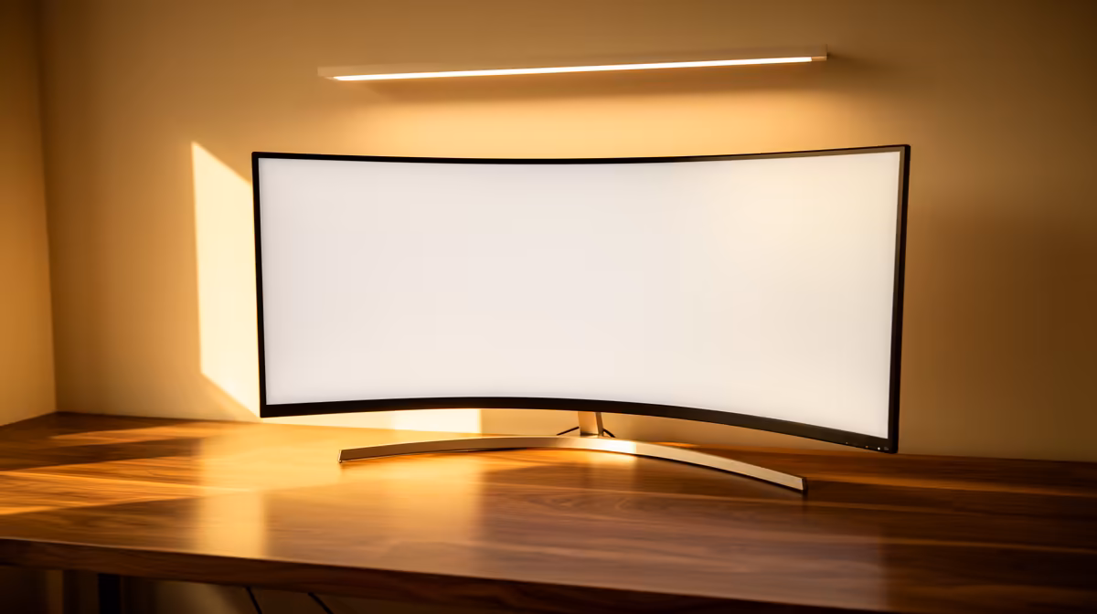 Curved Monitor Overkill for a Nursing Student in South