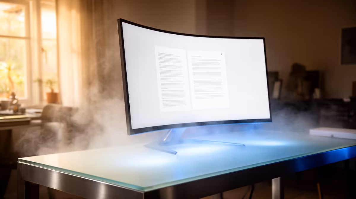 Curved Monitor Worth It for Invoicing and Quotes in South
