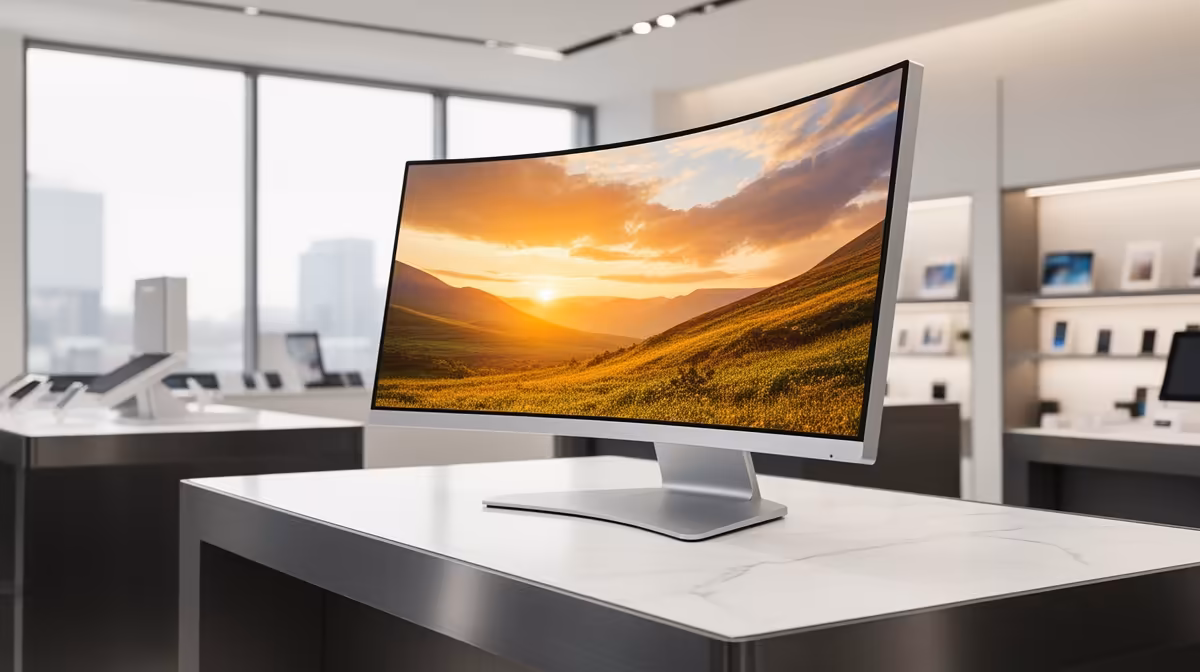 Curved Monitor Worth It for Point-of-sale and Stock