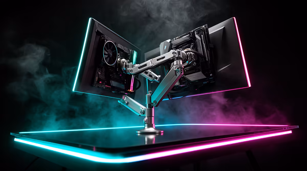 Desk Monitor Arm Overkill for a Gamer in South Africa