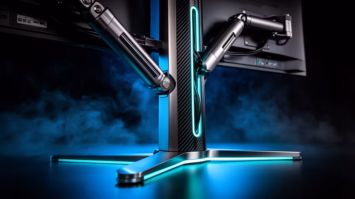 Desk Monitor Arm the Right Choice for an Esports Player