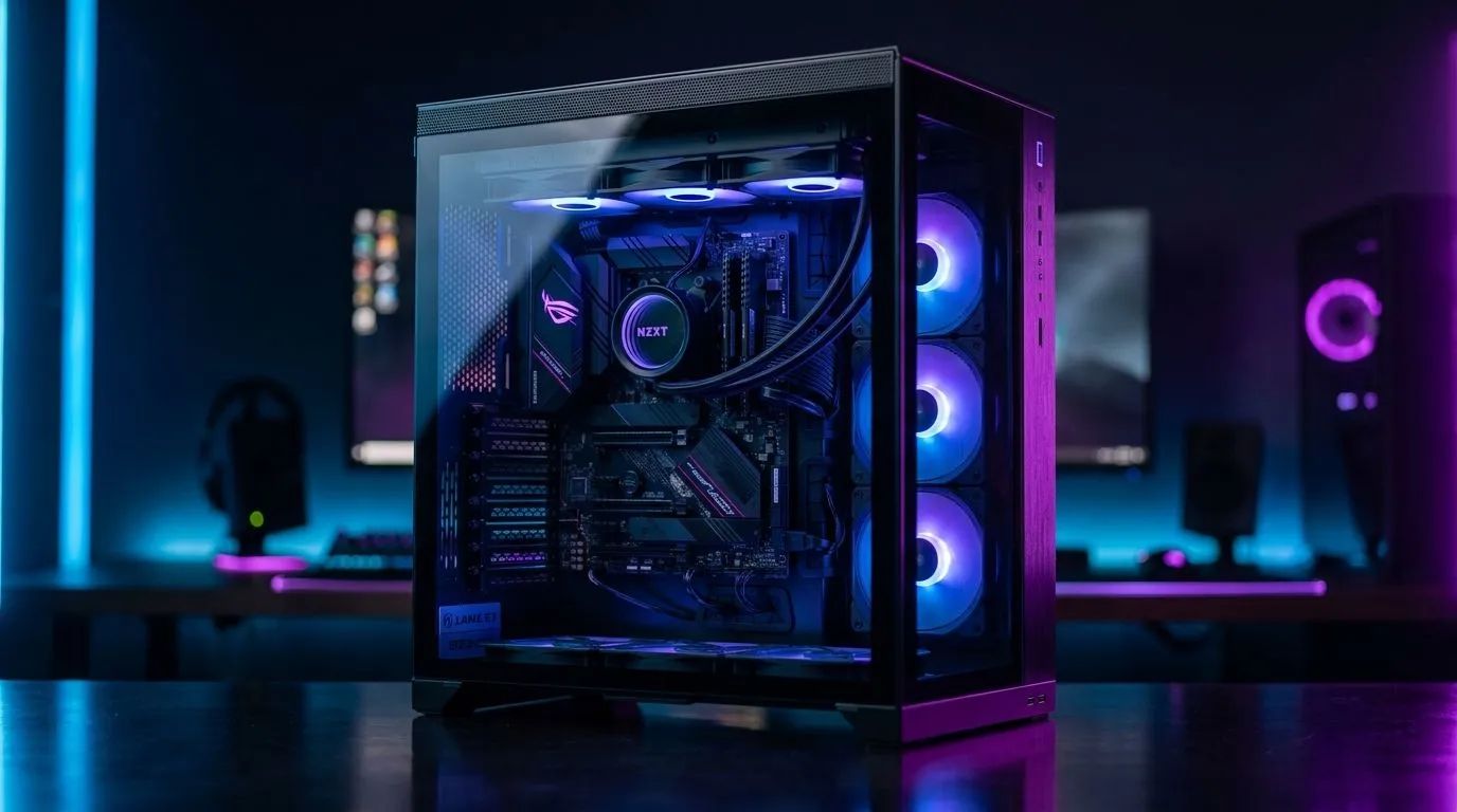 Dual-chamber PC cases: cables and cooling, compared