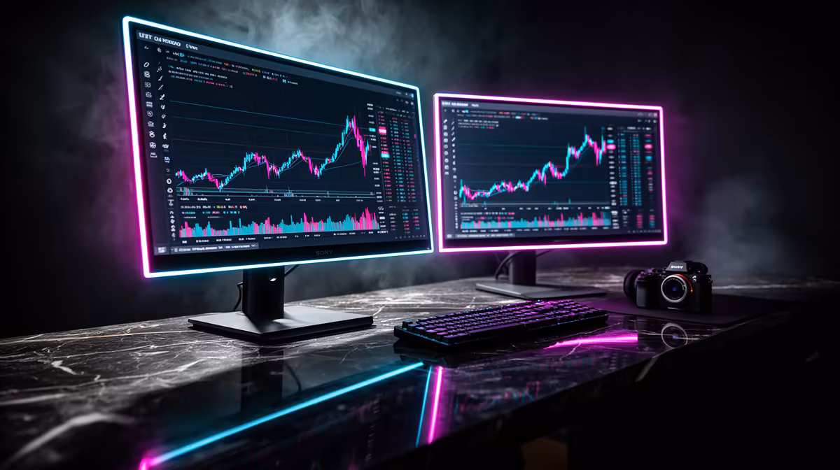 Dual-monitor Setup Enough for Day Trading on Multiple