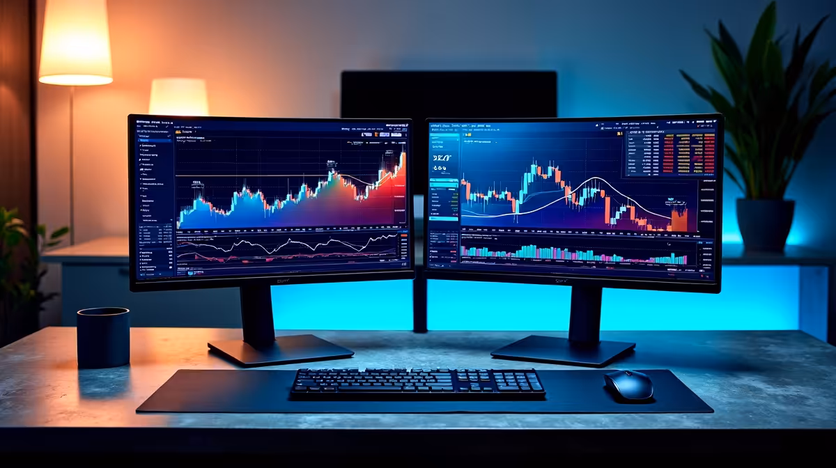 Dual-monitor Setup Enough for Running Two Businesses