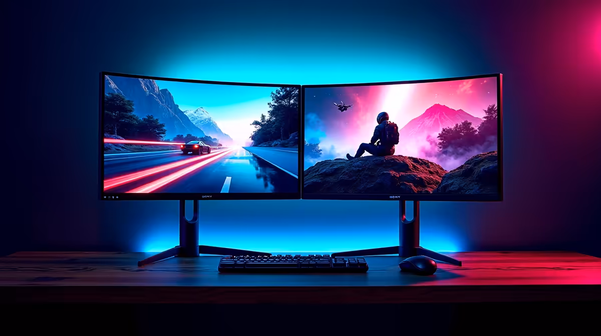 Dual-monitor Setup Enough for Streaming and Gaming At Once