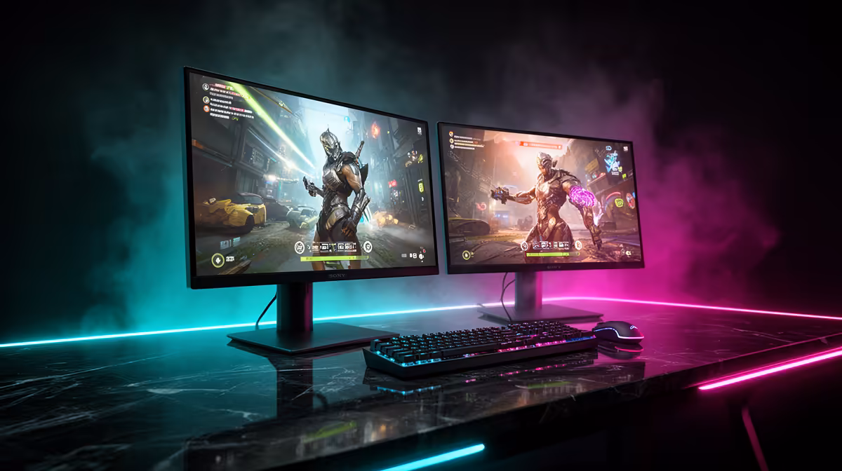 Dual-monitor Setup Overkill for an Esports Player in South