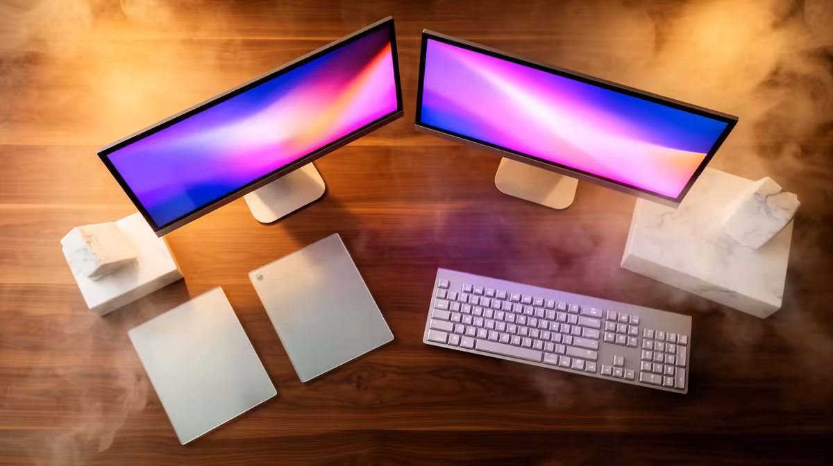 Dual-monitor Setup the Right Choice for a Design Student