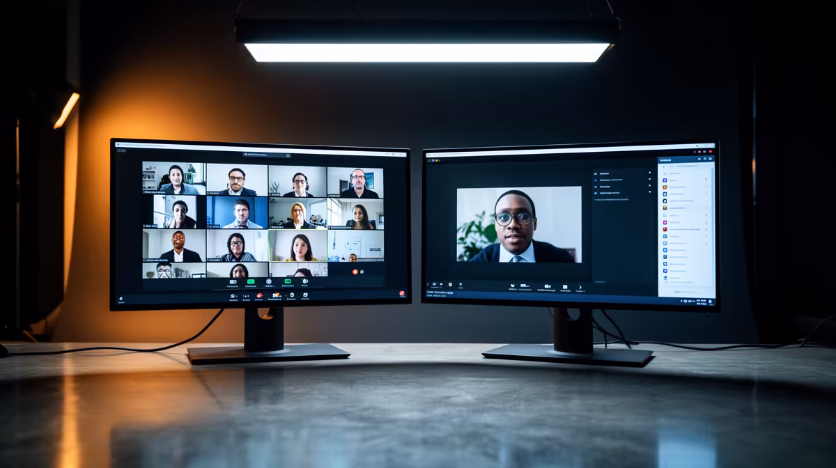 Dual-monitor Setup Worth It for Video Calls and Teams