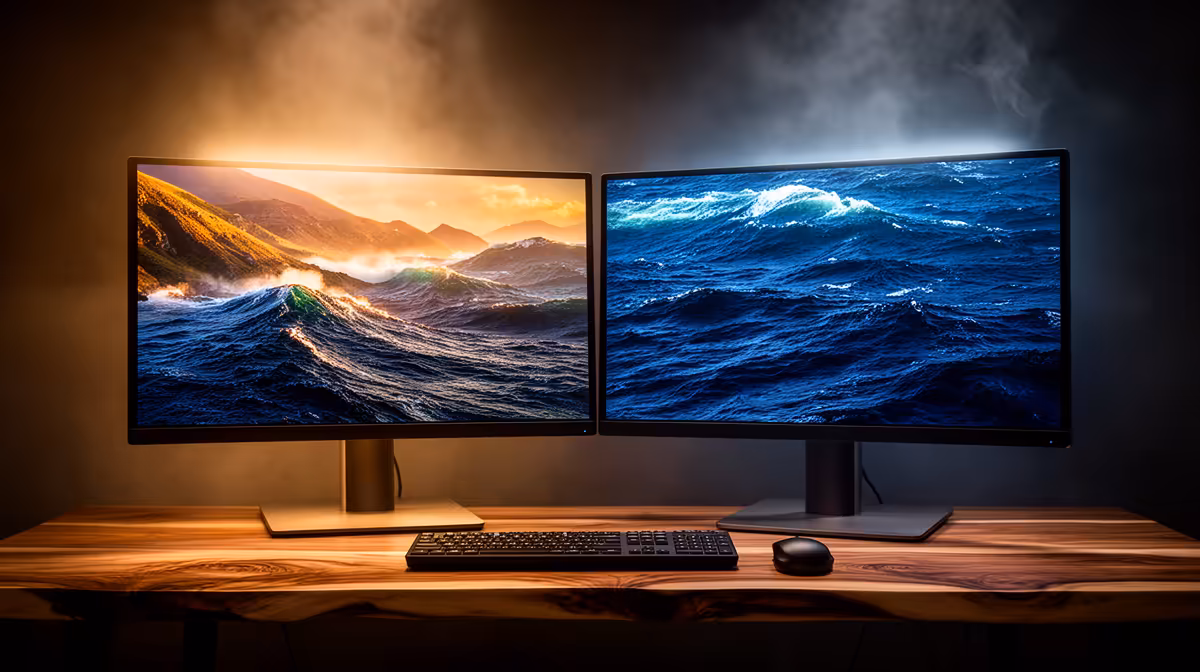 Dual-monitor Setup Worth It for Video Calls with Family
