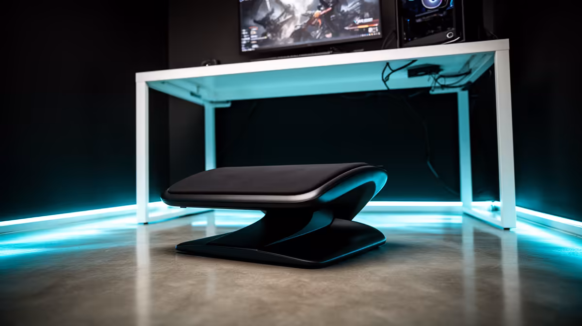 Footrest Actually Worth Buying for a Tidy Minimalist Desk