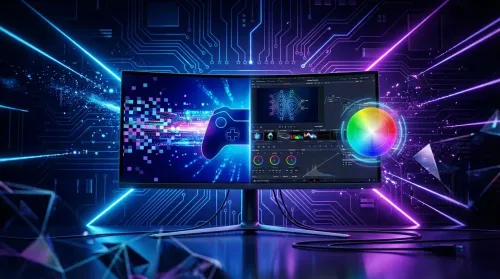 Gaming Monitor for Video Editing: Can You Use One Screen for Both?