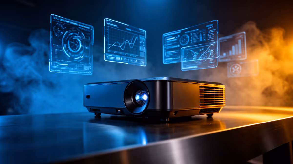 Home Projector Overkill for a Data Science Student