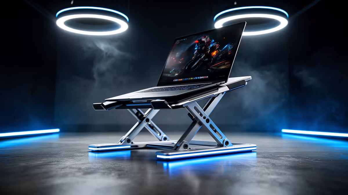 Laptop Stand Overkill for an Esports Player in South