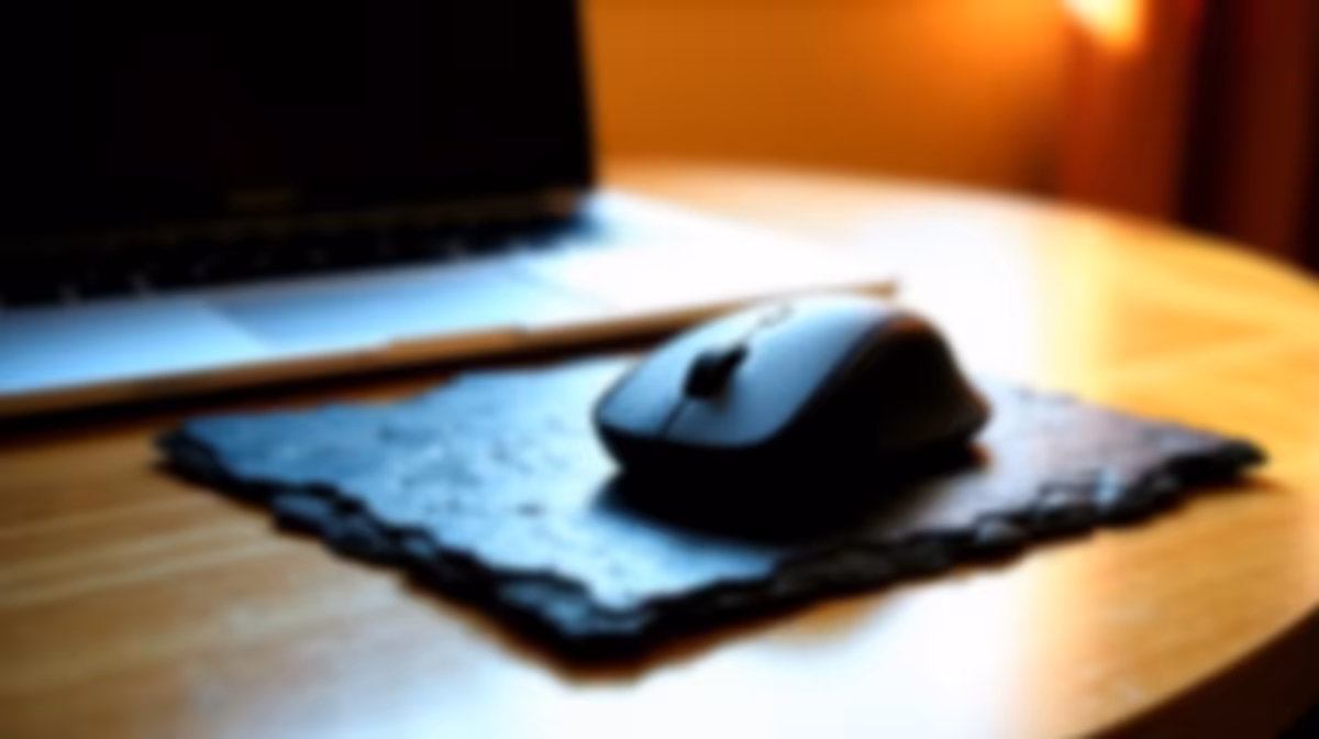 Mouse Pad Overkill for a First-year Student in South