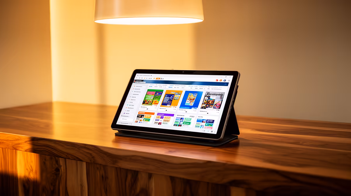 Portable Monitor Enough for Point-of-sale and Stock
