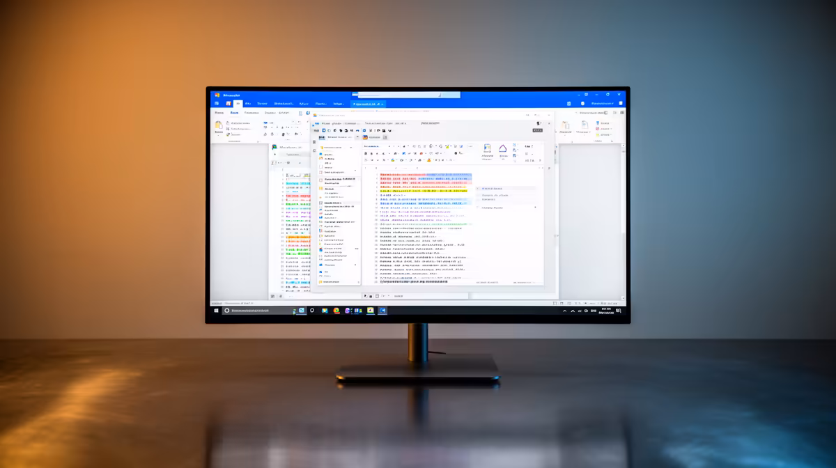 Portable Monitor Enough for Running Microsoft 365 in South